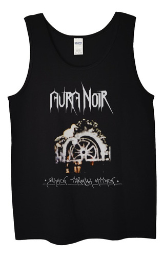 Polera Musculosa Aura Noir Black Thrash At Metal Abominatron