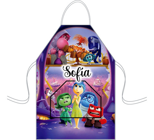 Delantal Cocina Mediano Para Niños Mini Chef Personalizado Intensamente 4 Personalizado