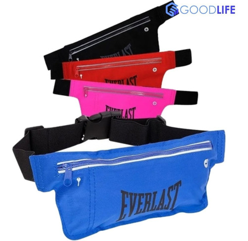 Imagen 2 de 9 de Riñonera Running Everlast Trekking Neoprene Porta Llave Cel