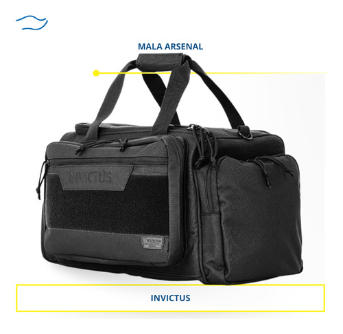 Mala Invictus Arsenal 10 Compartimentos 24 Litros Rang Bag