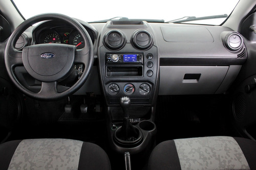 Ford Fiesta 1.6 Flex 4p Manual - 2008 - Vermelho