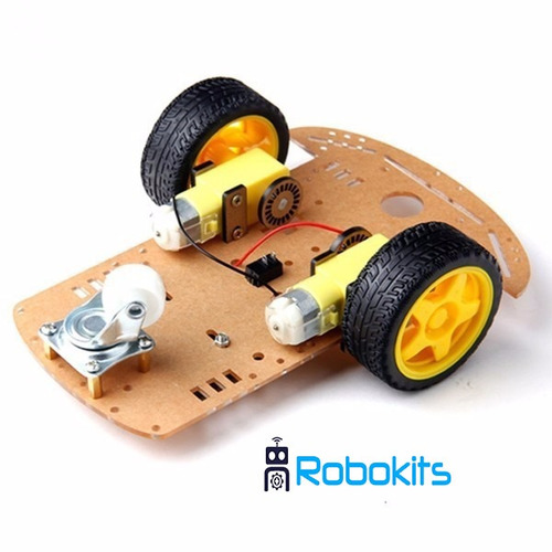 Imagen 5 de 6 de Chasis Robot Movil 2wd