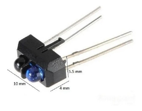 Sensor Tcrt5000 Infrarrojo Seguidor De Linea, 5 Piezas