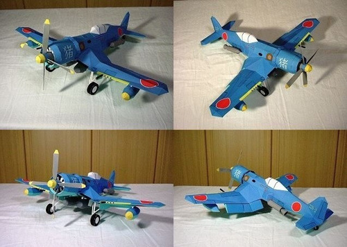 Aermodelismo Avion Nakajima Ki-44 Shoki //hazlo Tu Mismo