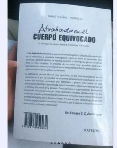 Imagen 3 de 6 de Atrapado En El Cuerpo Equivocado (pablo Muñoz Iturrieta)