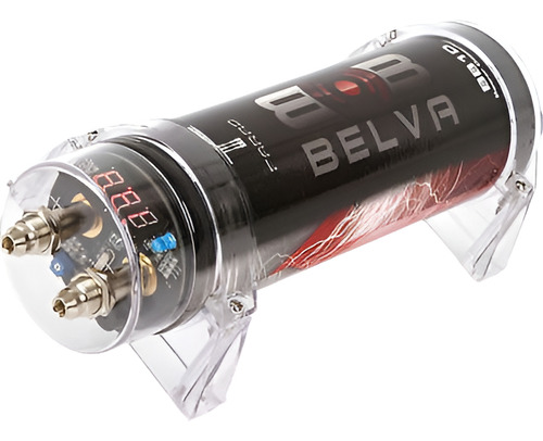 Belva Bb1d 1,0 Faradio Coche Audio Potencia Condensador Tapa