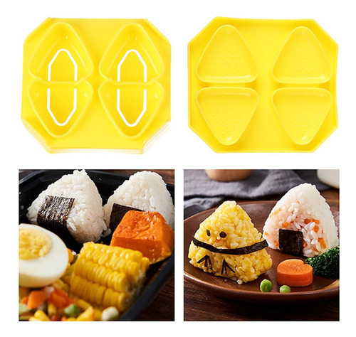 Molde Para Hacer Sushi Kit De Moldes Para Bolas De Arroz Par