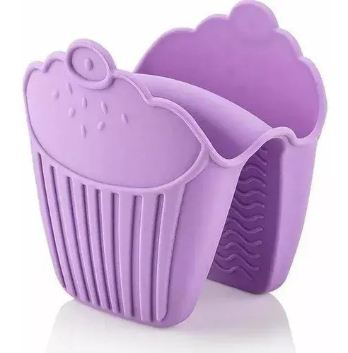 Manopla De Cocina Agarradera Silicona P/calor Modelo Cupcake