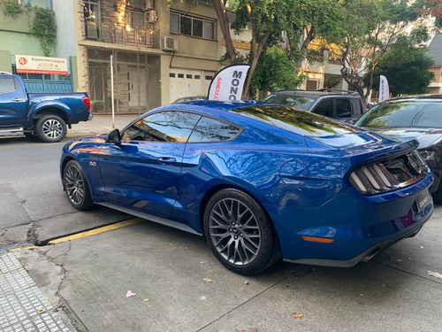 Imagen 4 de 16 de Ford Mustang 5.0 Gt 421 Cv Azul 2017
