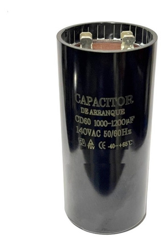 Capacitor De Arranque 1000-1200mfd 140v Motor Eléctrico B7