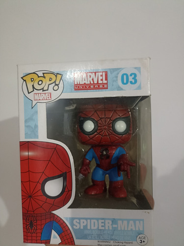 Funko Pop Marvel Spider-man Figura De Acción (Usado)