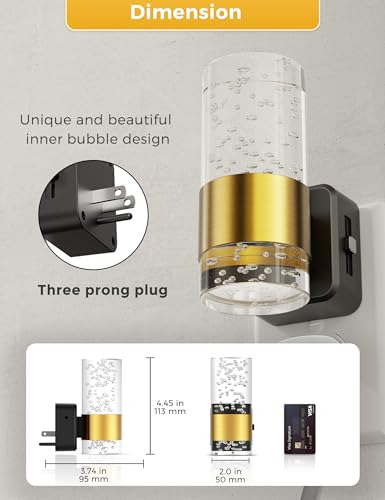 Luces Nocturnas Para Enchufar En La Pared, Luz Nocturna Led