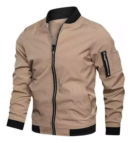 Chamarra Bomber De Talla Grande Para Hombre, Ropa De Calle