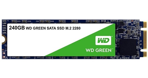 Disco De Estado Solido Ssd Wd 240gb M.2 Sata 3 Green