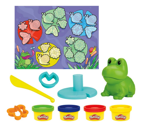 Play Doh Sapo Massinha Frog Um Dia Na Lagoa Hasbro Original