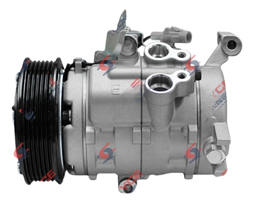 Compressor 10sr13c Toyota Etios - 12 Volts Polia 7pk 110mm