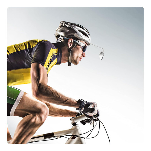 Espejo Gafas De Bicicleta, Espejo Ajustable De Ángulo ...