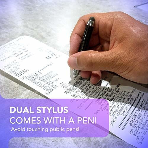 Pluma Táctil Llavero (2 Uds.) - No Toque, Accesorio 2 En 1