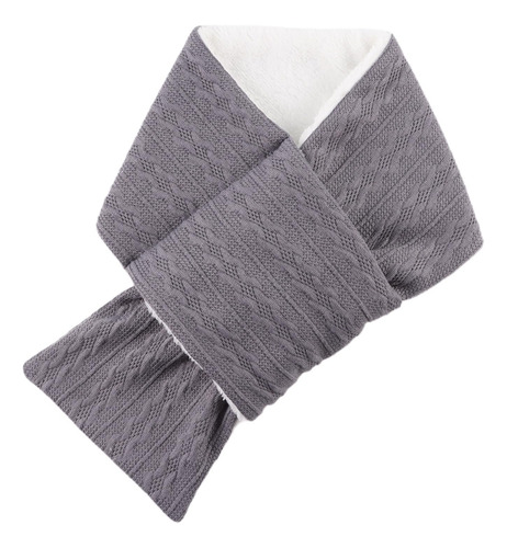 Bufandas De Punto Omuky Modelo Unisex Gruesa Forro Polar Color Diseño De La Tela Talle