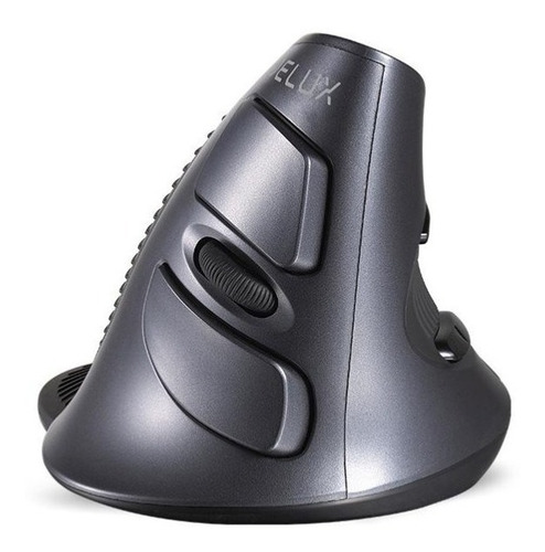 Mouse Delux M618bu Ergonómico Vertical 6 Botones 1600 Dpi