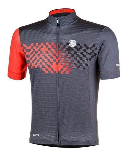 Camisa Ciclismo Mauro Ribeiro Even Masculina Vermelha Bike