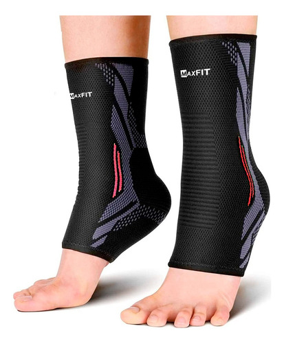 Par Tobillera De Compresión Elástica Ajustable Maxfit, Hh545