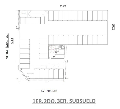 Excelenta Esquinaza Terreno De 34mts De Frente A Gral Paz Y Frente A Dot Shopping Para 3700m2 Vendibles Y Garage 135 Cocheras