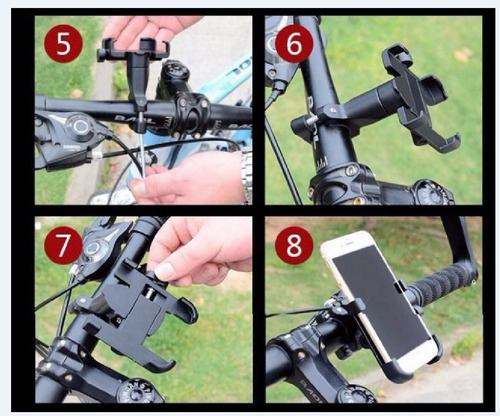 Soporte Para Celular Moto/bicicleta, Base Porta Teléfono