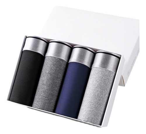Set De 4 Calzoncillos Bóxer De Malla Transpirable Para Hombr