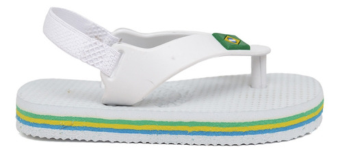 Chinelo Bebe Elastico Calcanhar Lindo Moderno Lavável Dia