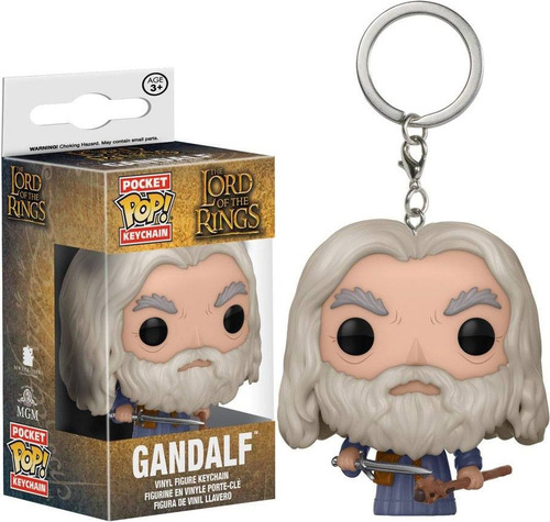 Llavero Funko Pop The Lord Of The Rings Gandalf Keychain