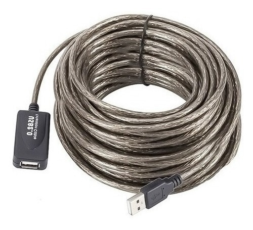 Cable Usb 20 Metros Extension Activo Macho A Usb Hembra 2.0 