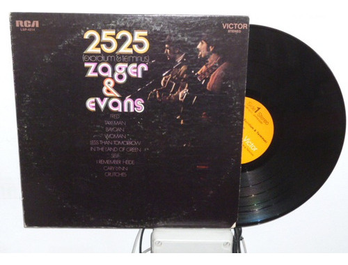 Zager  Evans 2525 Exordium  Terminus Vinilo American Jcd055