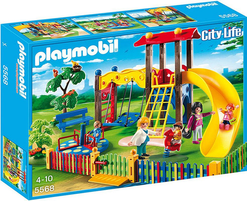 Playmobil Zona De Juego Infantil Para Niños Art.5568
