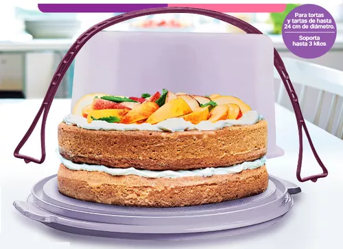 Porta Torta 6 Litros Marca Tupperware