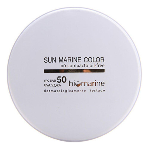 Base de maquiagem em pó Biomarine Sun Marine Matte