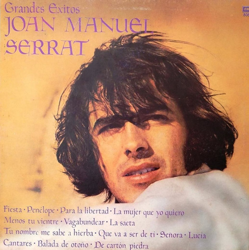 Joan Manuel Serrat Volumen 1 Vinilo Original Lp Pvl