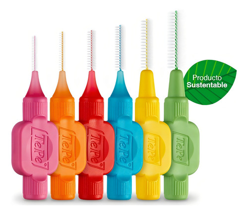 Cepillo Interdental Tepe #0 Al #5 - 6 Piezas