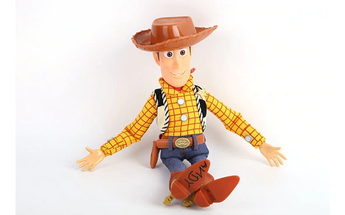 Boneco Woody - Toy Story - Com Fala Em Ingles- 43cm Sem A Cx