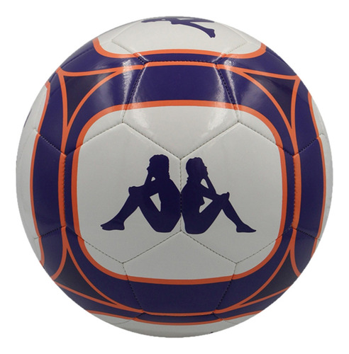 Balon Kappa Futbol Soccer Entrenamiento No. 5 Color Azul/naranja
