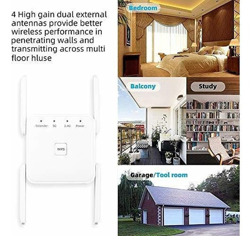 Mbps Wifi Range Repeaters Ghz Dual Band Wps Wireless Signal