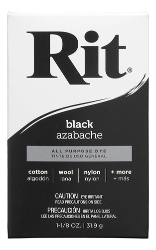 Rit 15 1 Oz Tinte Polvo Negro