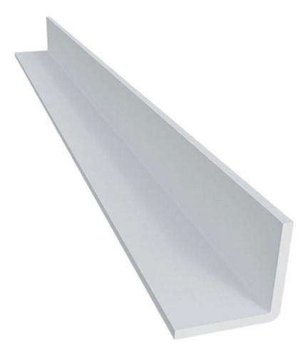 Perfil Angulo Revestimiento Pvc Interior Blanco 10x10mm X 3m