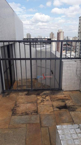Imagem 15 de 29 de Cobertura Com 3 Dormitórios À Venda, 220 M² Por R$ 1.100.000,00 - Mooca - São Paulo/sp - Co0099