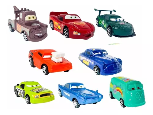 Carrinho Mcqueen c/ Luz Sons Metal 17616-95 Carros 3 Disney em