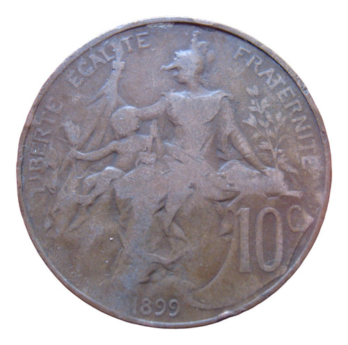 Francia 10 Centimes 1899