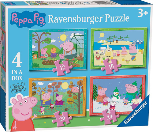 Ravensburger Peppa Pig Four Seasons 4 En Caja (12, 16, 20,..