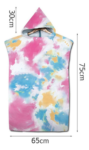 Toalla De Playa Para Niños, Bata De Baño, Poncho Con Capucha