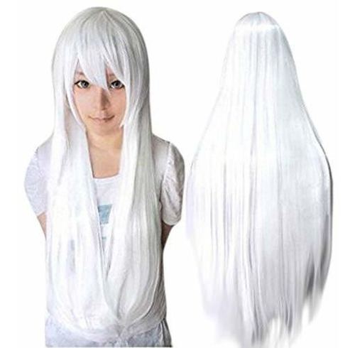 Anogol Vocaloid 32inches Larga Recta Pelucas Lolita Cosplay 