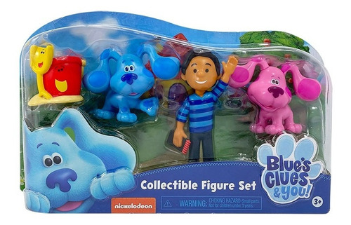 Las Pistas De Blue Set 4 Figuras Coleccionables 49715 Pg